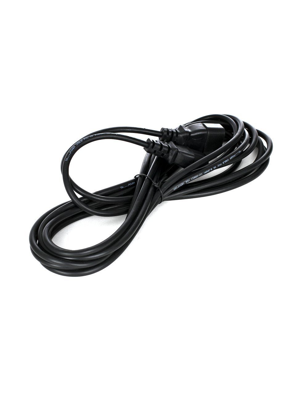 Кабель питания Vcom TP020-5.0-BK, IEC-320-C13 — IEC-320-C14, 5 м, 4 А