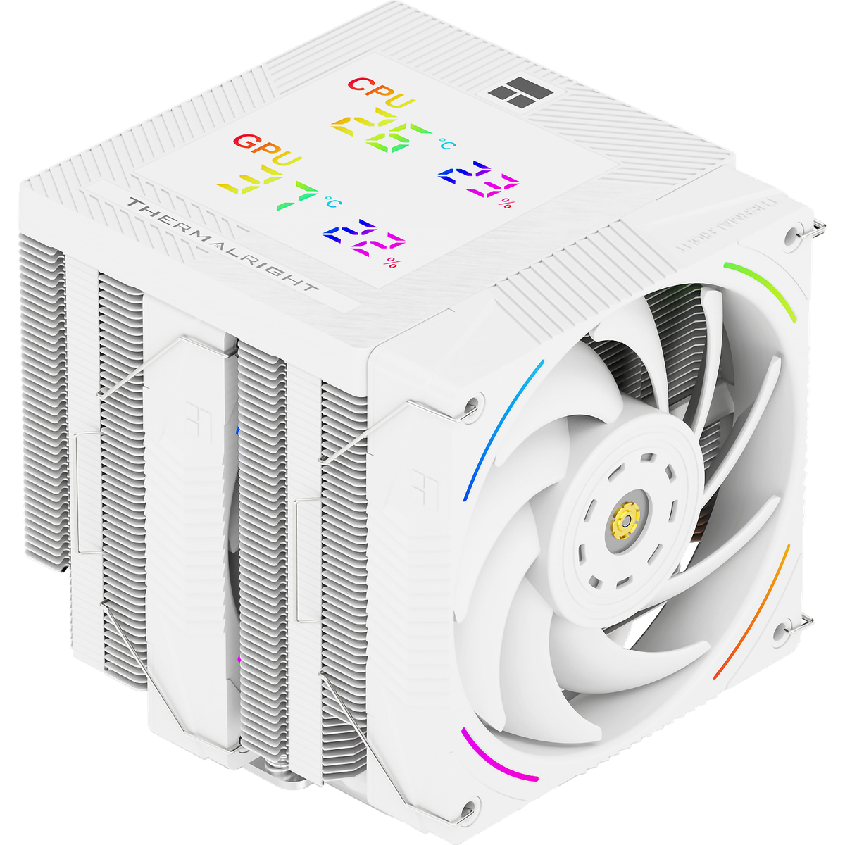 Кулер Thermalright Phantom Spirit 120 Digital Snow TRPS120DSNOW, 2×120мм ARGB
