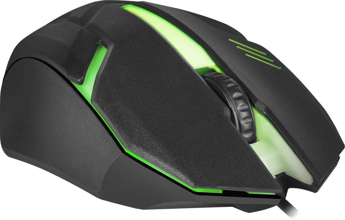 Мышь Defender Hit MB-550, проводная, оптическая, 1200 DPI, USB-A