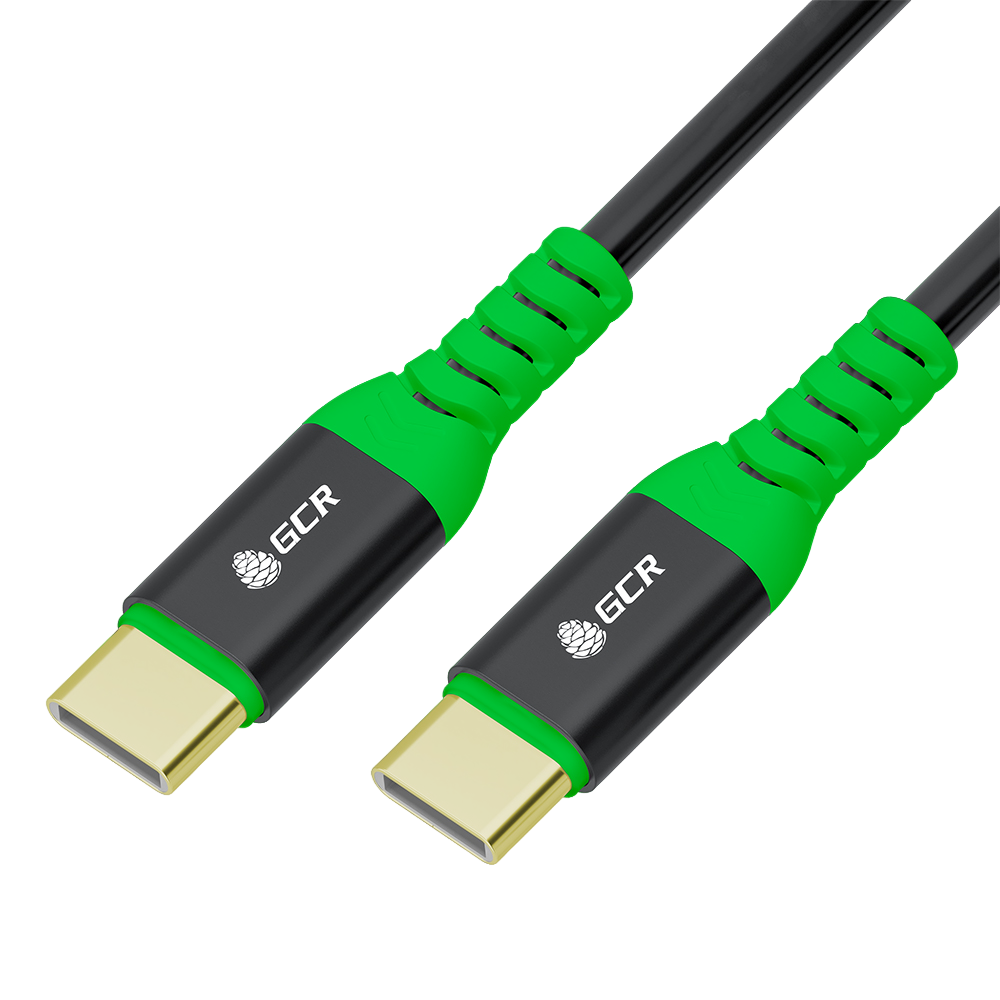 Кабель GCR GCR-56368, Type-C-Type-C, 0.5м, PD 60W