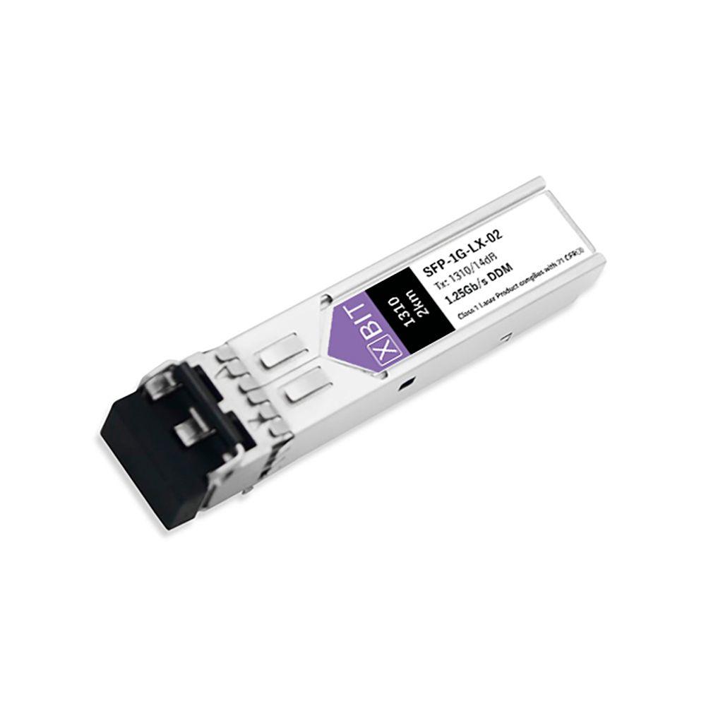 Трансивер SFP Xbit SFP-1G-LX-02, 1.25Gb/s, 2км, 1310нм, SMF, 2LC, DDM