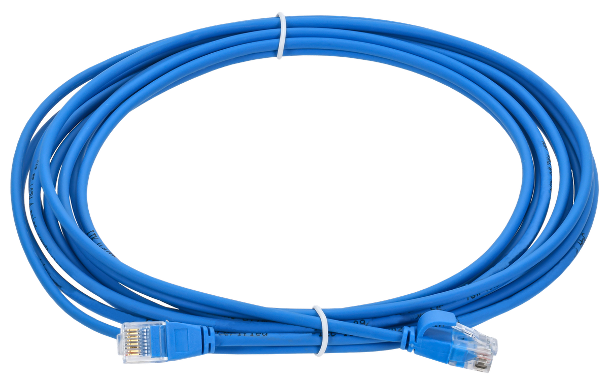 Патч-корд ITK PC03-C5EUL-5M-SL-WT, кат.5E UTP, 5м