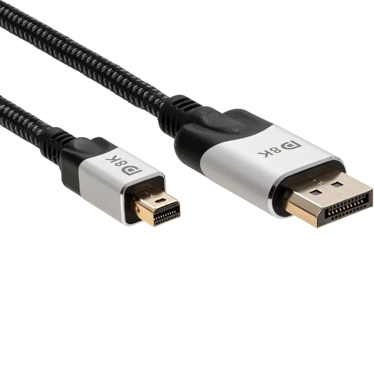 Кабель-переходник Vcom CG685-1.5M, Mini DisplayPort M — DisplayPort M, 1.4, 1,5 м