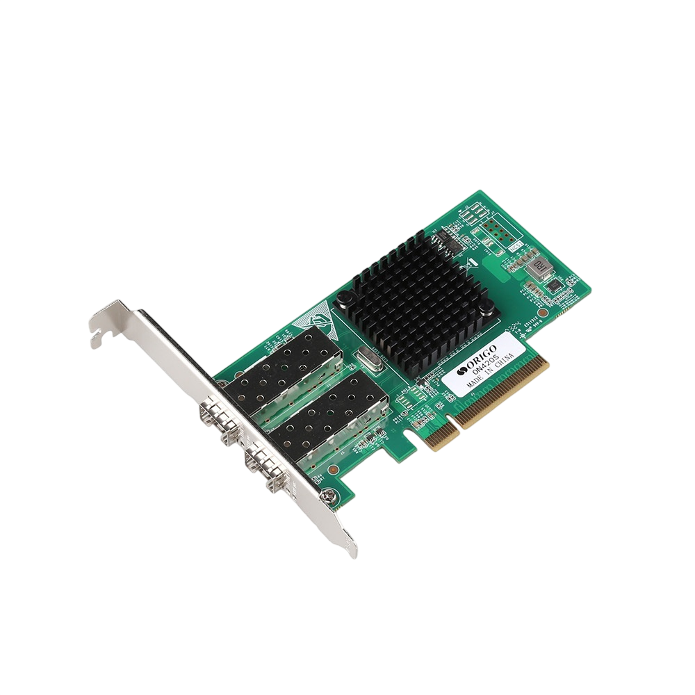 Сетевой адаптер ORIGO ON420S/A1A, PCI-E x8, 2×10GbE SFP+