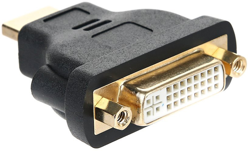 Переходник VCOM VAD7819, DVI-D 25F — HDMI 19M, позолоченные контакты