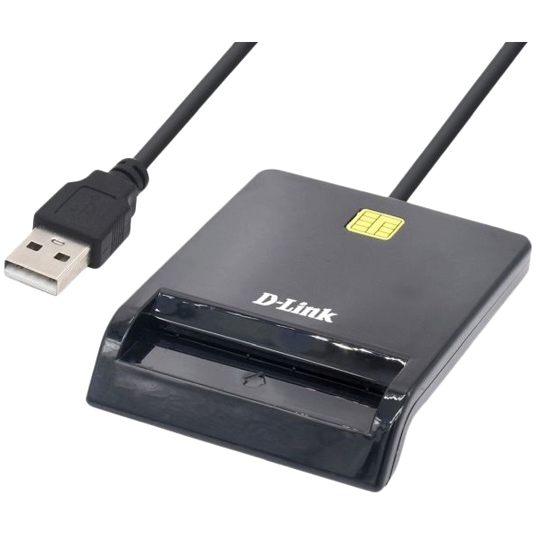 Адаптер D-Link DCR-100/B1A, USB Smart Card Reader