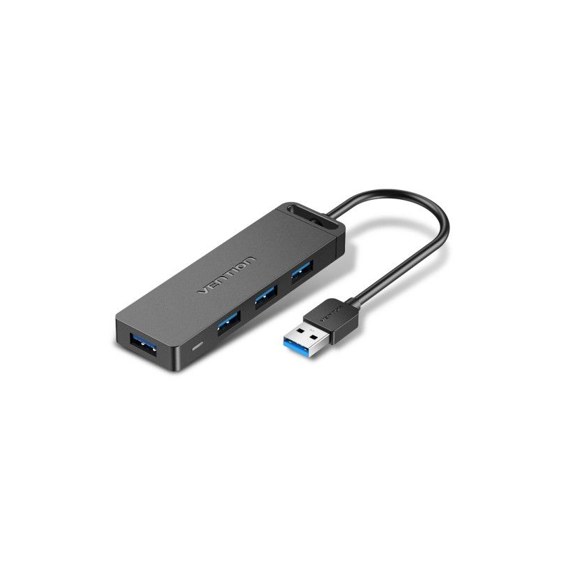 USB-концентратор Vention CHLBB, 4 порта USB 3.0 Type-A, OTG