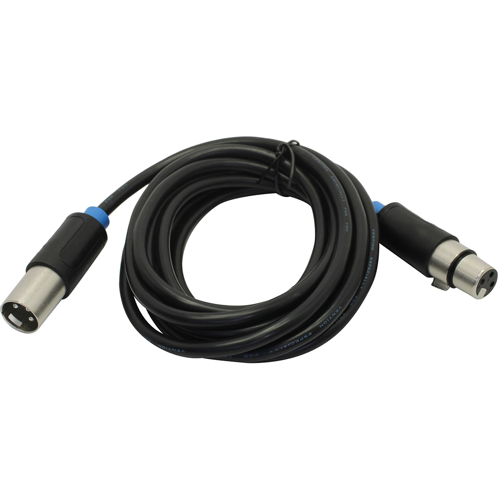 Кабель Vention BBFBI, XLR M — XLR F, 3 м, позолоченные разъёмы
