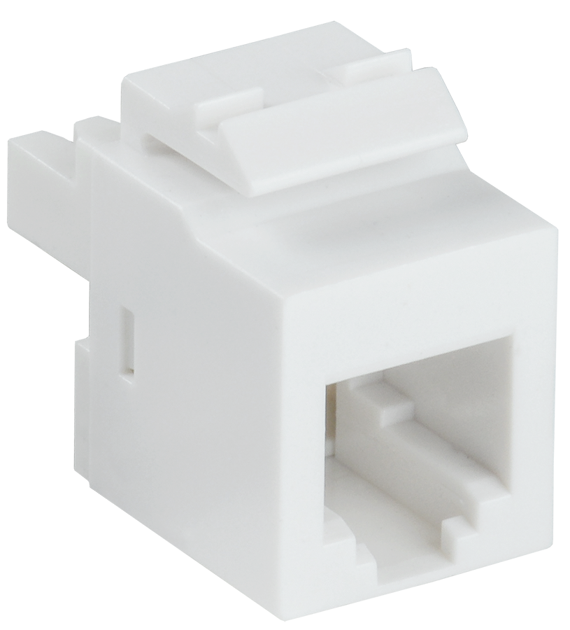 Модуль ITK Keystone Jack, кат. 3, RJ12, UTP, 110 IDC, 180°