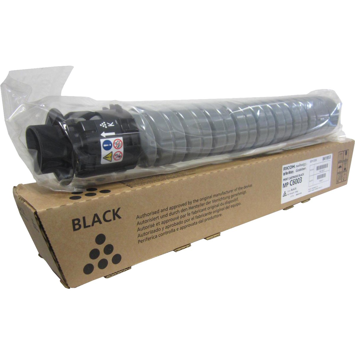 Тонер-картридж Ricoh 841853 (тип MP C6003), черный, 33000 страниц