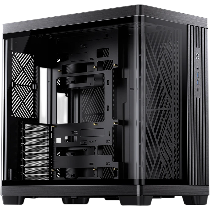 Корпус JONSBO TK-4 black, Midi-Tower, ATX/mATX/Mini-ITX, TG, без БП