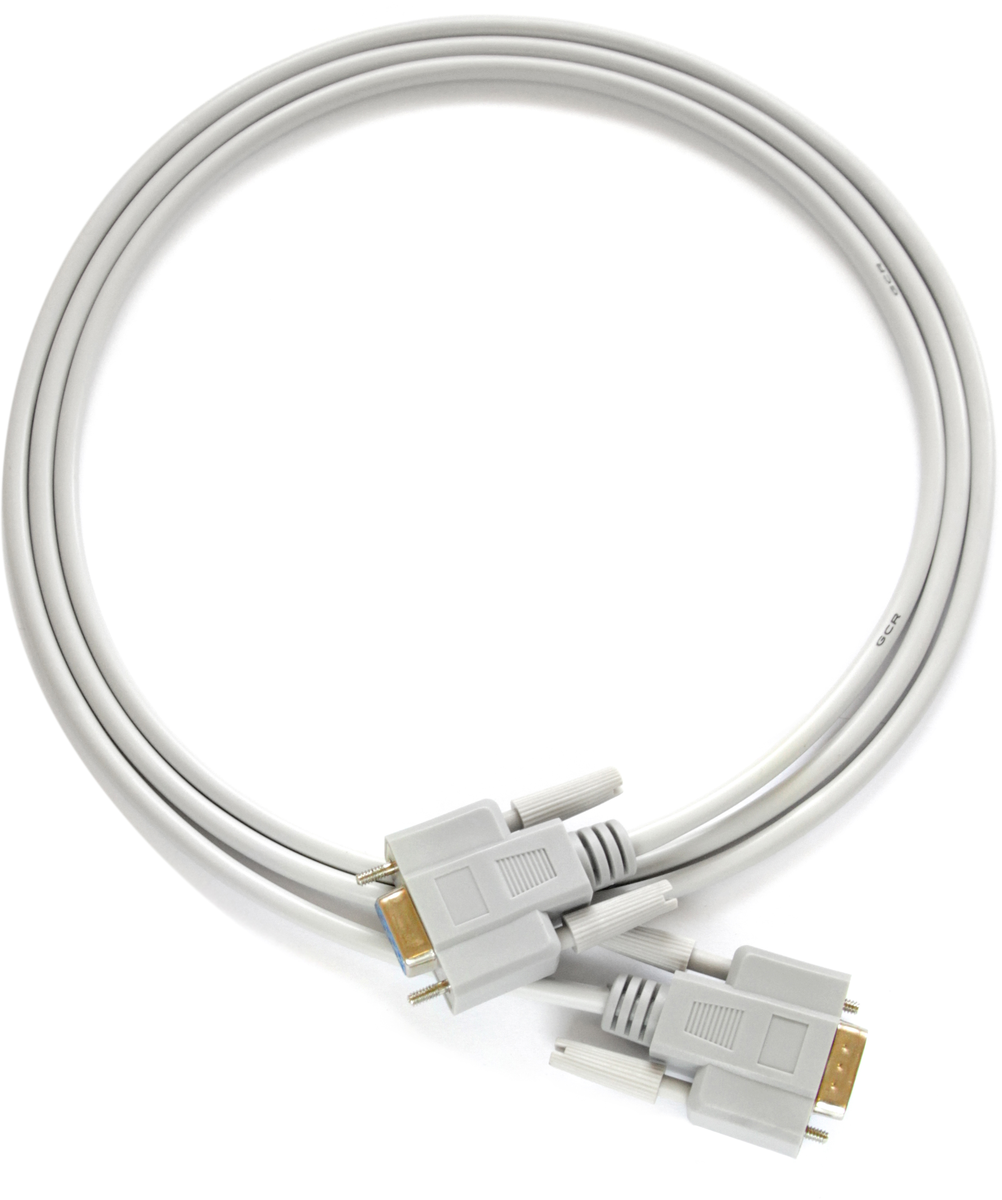 Удлинитель GCR GCR-DB9CM2F-1.0m, RS-232 DB9 M/F, 1м