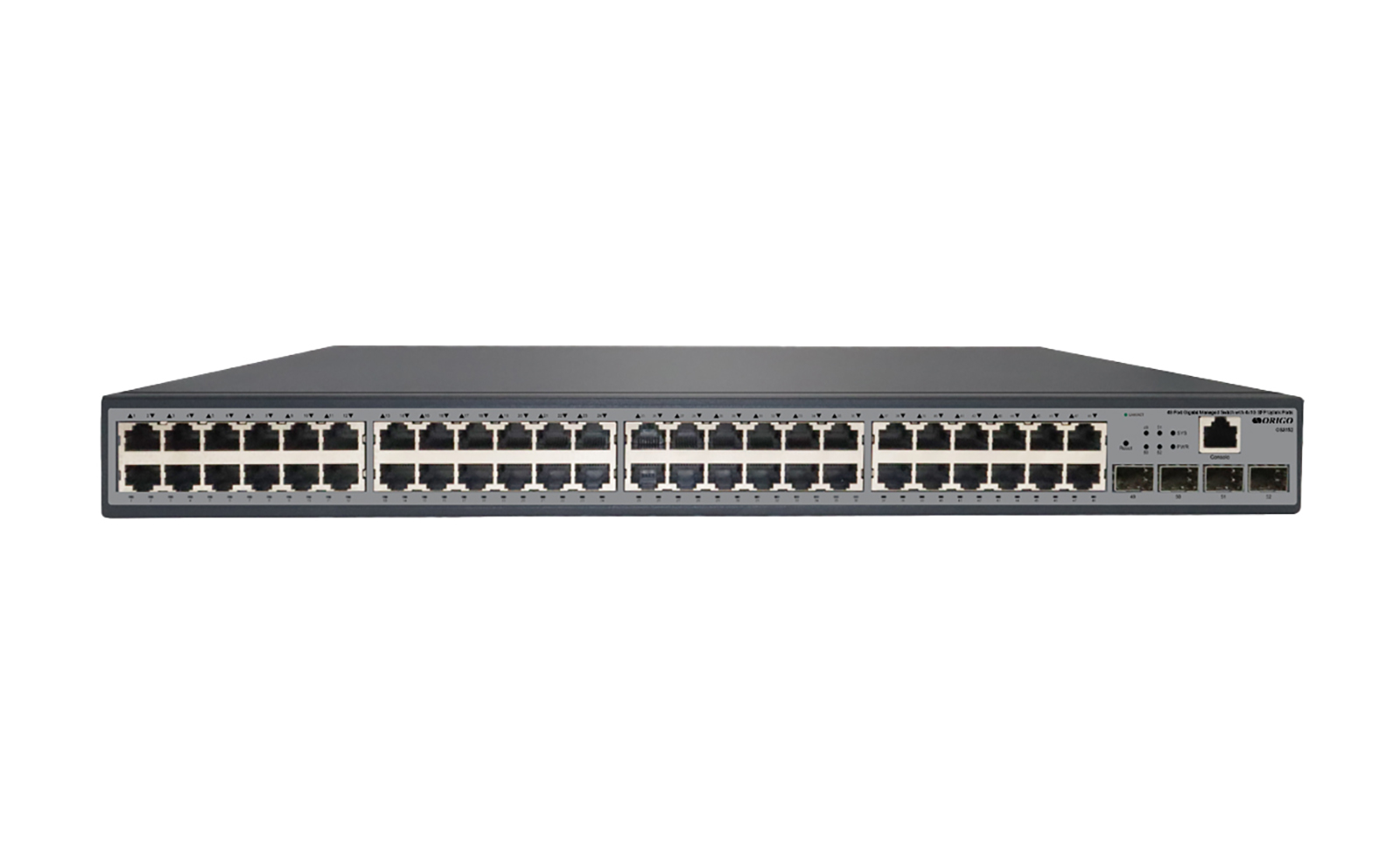 Коммутатор ORIGO OS3152/A1A, L2, 48×1GbE, 4×SFP