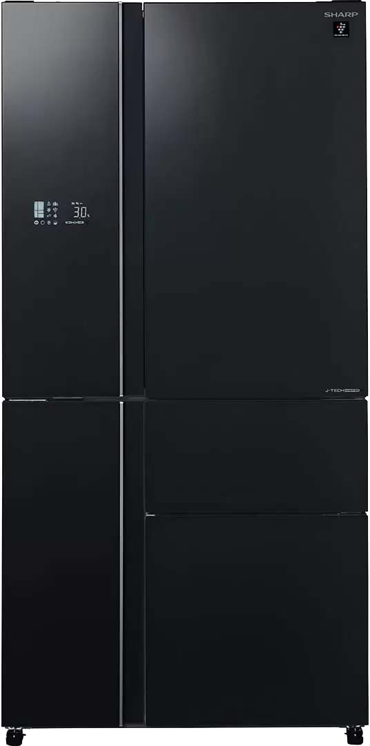 Холодильник Sharp SJWX99ABK, отдельностоящий, 650 л, No Frost, 1850×908×796 мм, чёрный