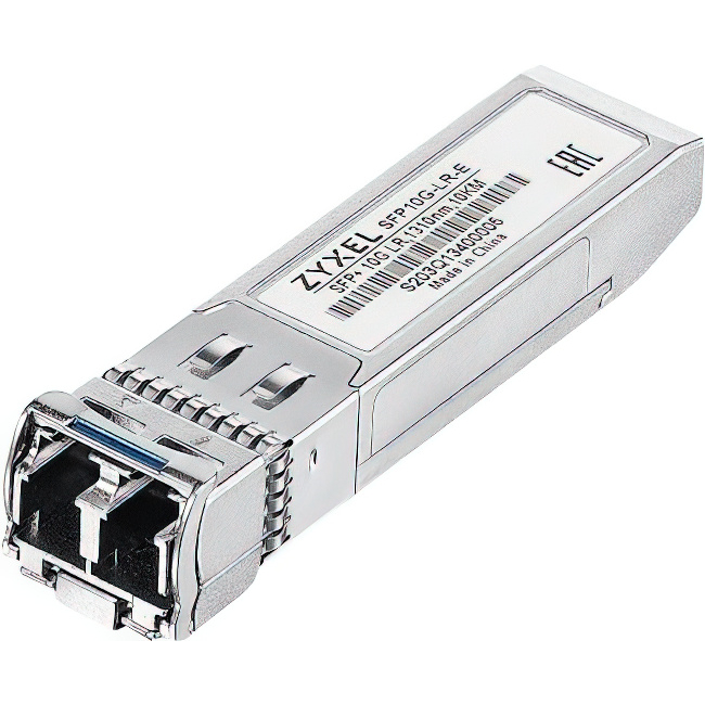 Трансивер ZYXEL SFP10G-LR-E, SFP+, 10G, 1310 нм, LC, до 10 км, SMF
