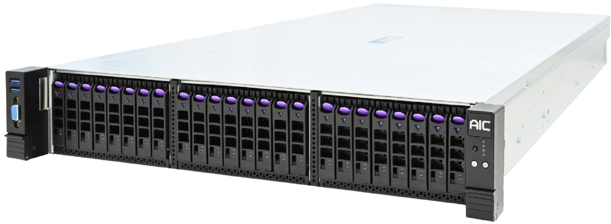 Серверная платформа AIC XP1-S201VA02, 2U, 2×LGA4677, DDR5