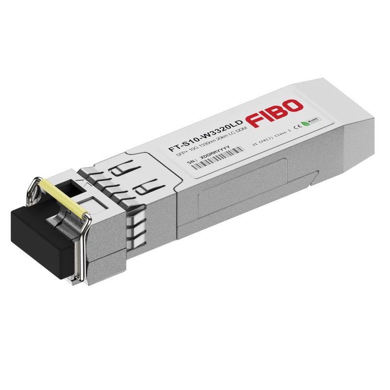 Трансивер FIBO FT-S10-W3320LD, SFP+, 10G, 20 км, WDM, LC