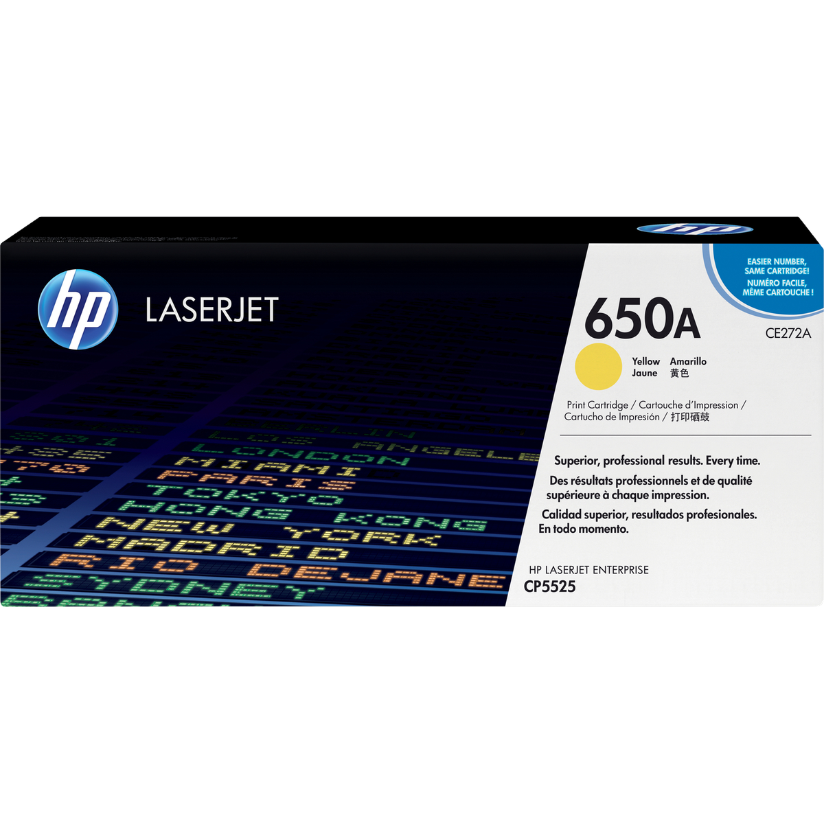 Картридж HP CE272A, Yellow, 15000 стр.