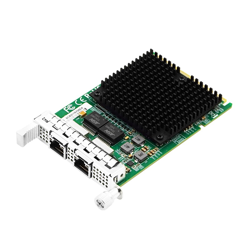 Сетевой адаптер LR-LINK LRES3021PT-OCP, OCP 3.0, 2×10GbE RJ-45, Intel X710