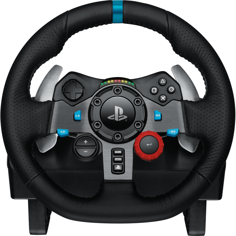 Игровой руль Logitech G29 Driving Force, 900°, с педалями, USB