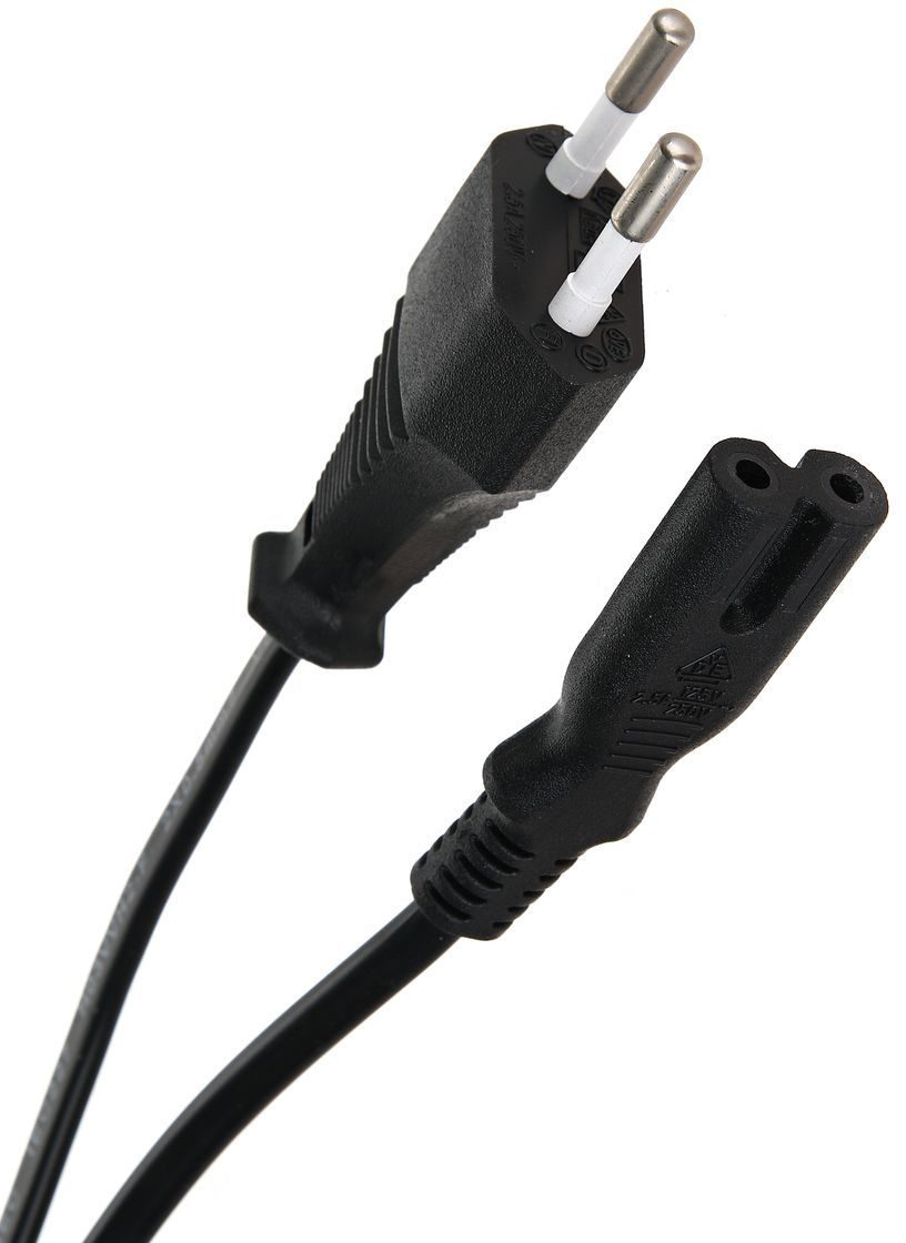 Кабель VCOM CE023-CU0.5-1.8M, IEC C7, 1.8м