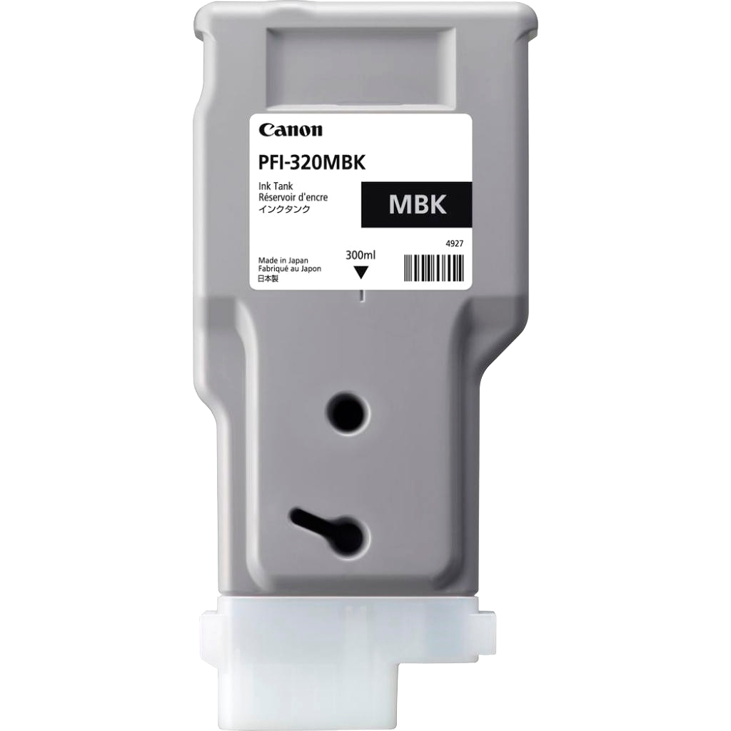 Картридж Canon PFI-320MBK 2889C001, матовый чёрный, 300 мл, пигментные чернила