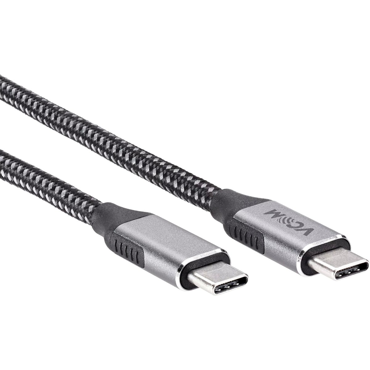 Кабель VCOM CU420M-1.8M, USB 3.2 Gen2x2, Type-C — Type-C, 1.8 м