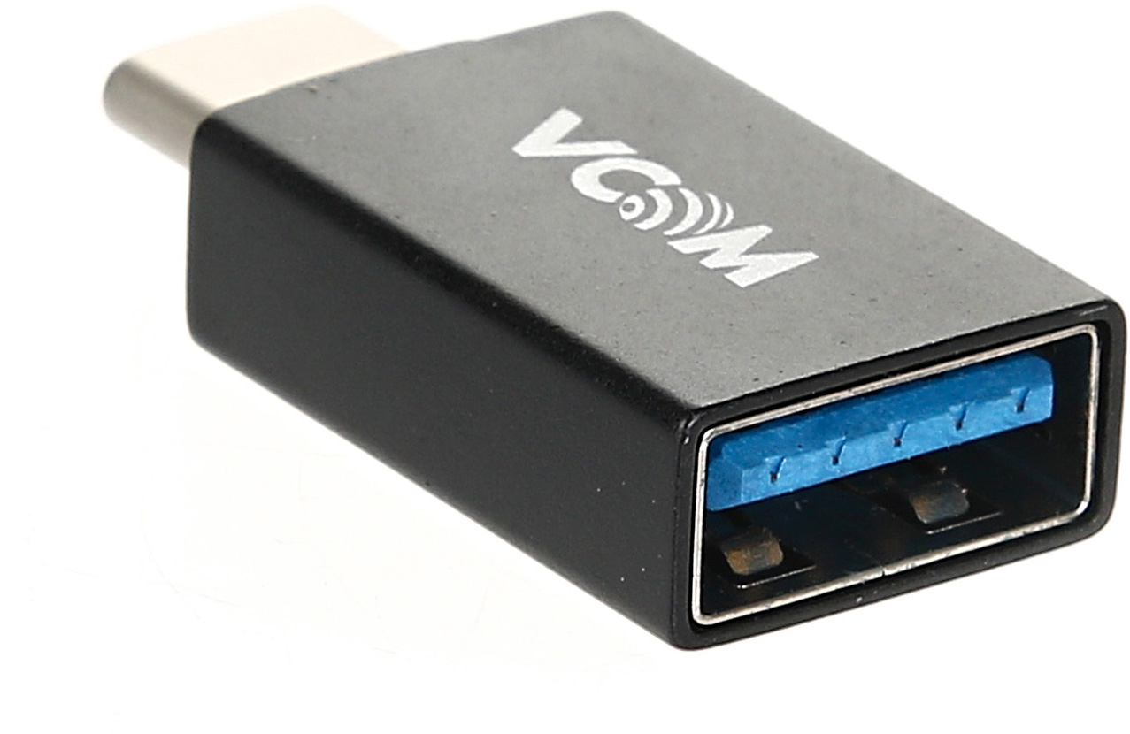 Переходник VCOM CA431M, USB Type-C (m) — USB 3.0 Type-A (f), OTG