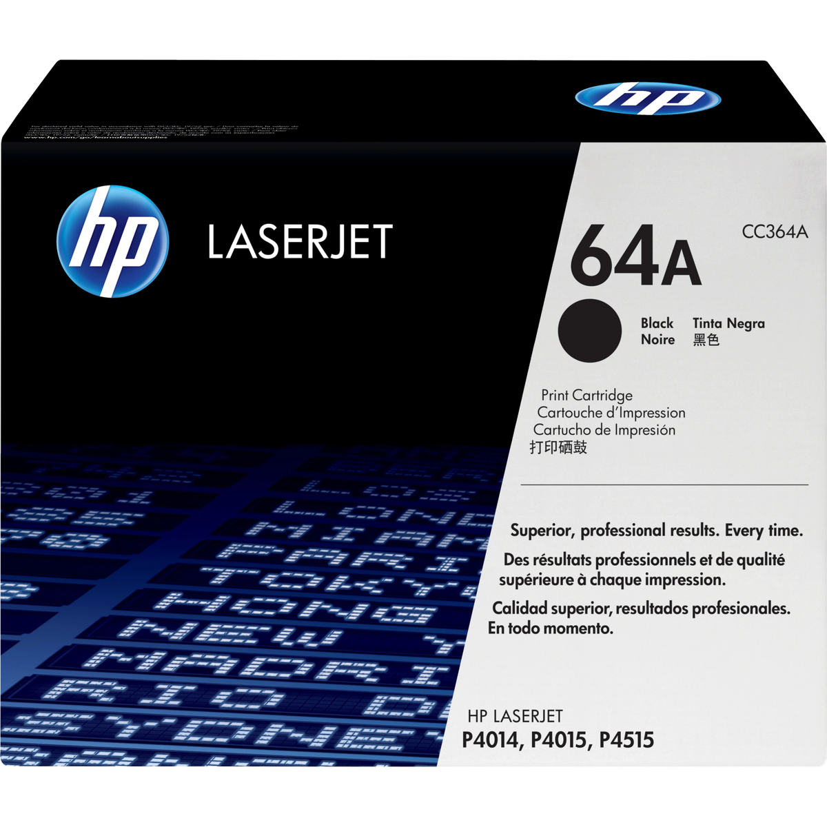 Картридж HP CC364A (64A), черный, 10000 стр.