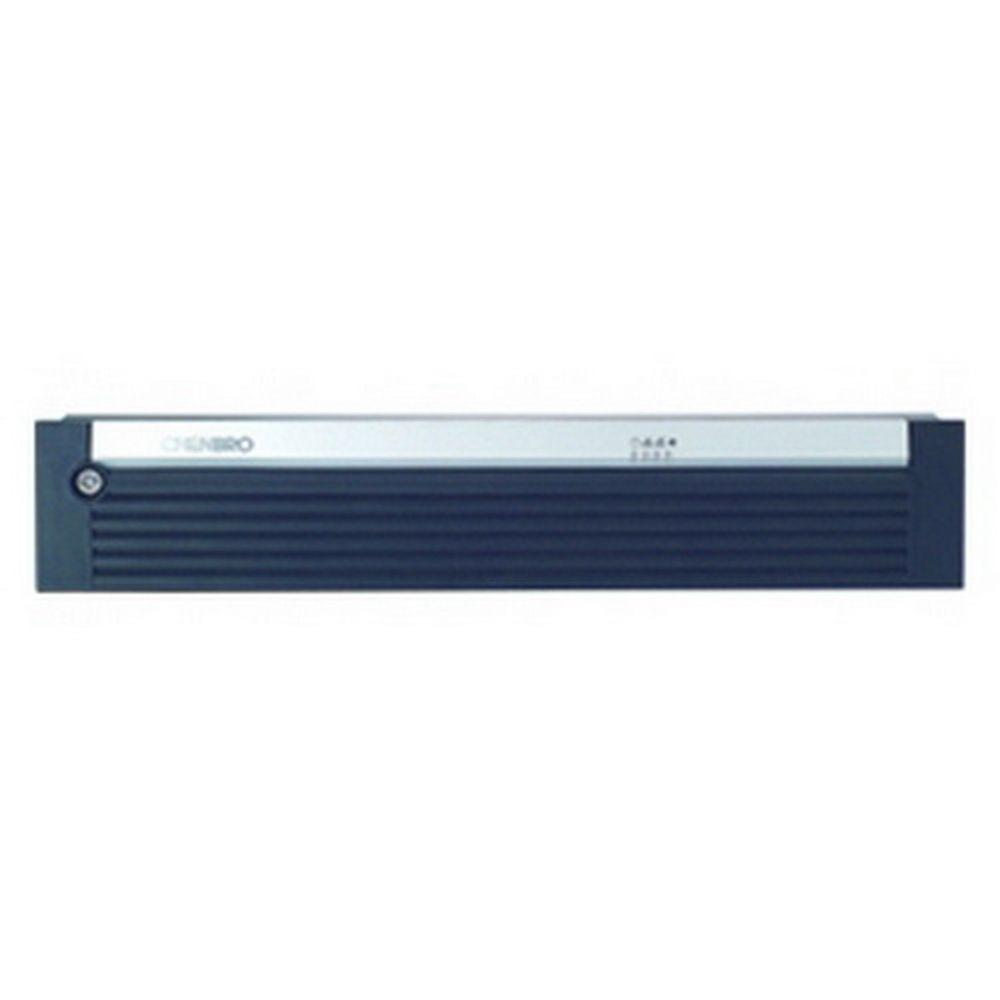Лицевая панель Chenbro 84H323610-009 для корпуса RM23608, с замком, чёрная