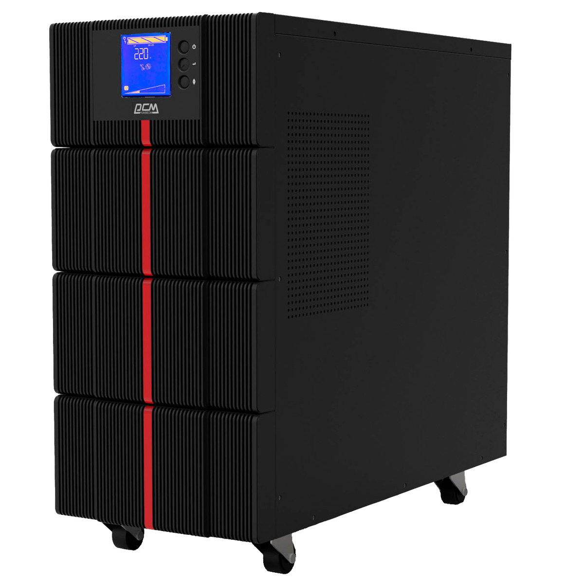 ИБП Powercom MAC-6000, on-line, 6000 ВА/6000 Вт, Tower, 8×C13 + 2×C19