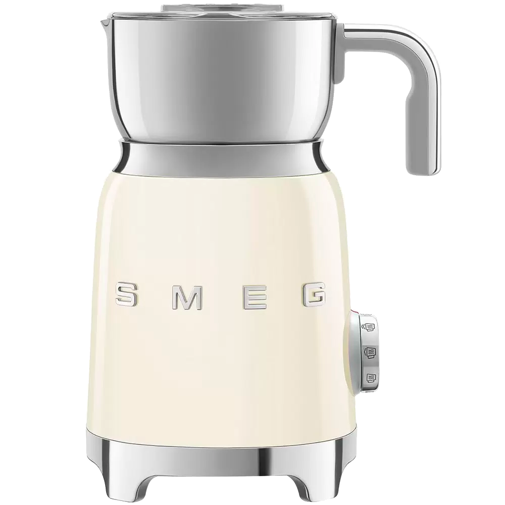 Вспениватель молока Smeg MFF11CREU, 600 мл, стационарный, кремовый