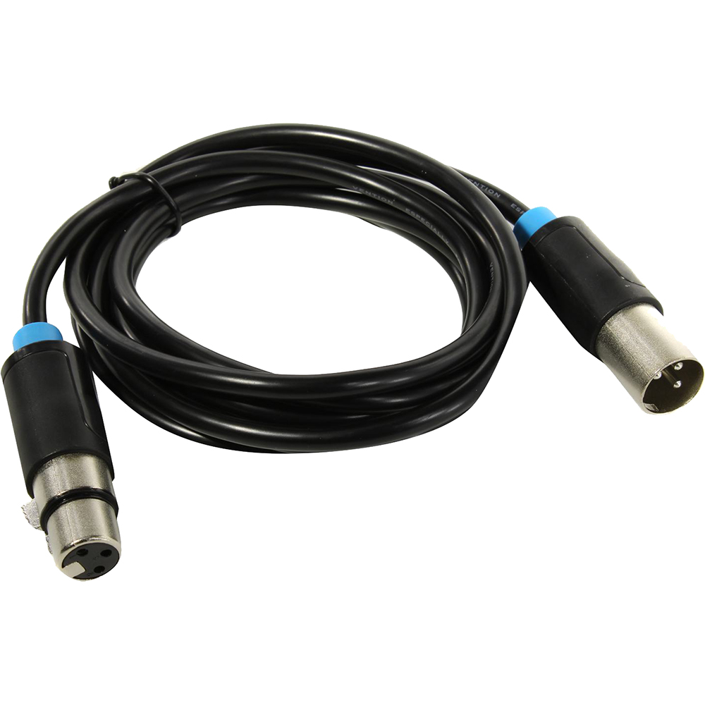 Кабель Vention BBFBH, XLR M — XLR F, 2 м, позолоченные разъёмы