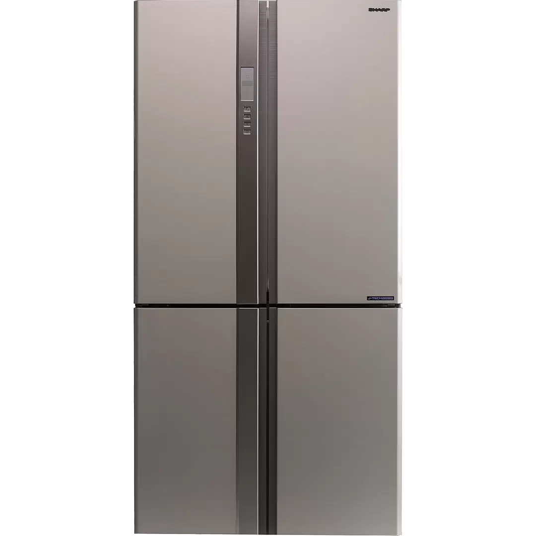 Холодильник Sharp SJ-EX98FBE, 605 л, No Frost, 183×89,2×77,1 см, бежевый