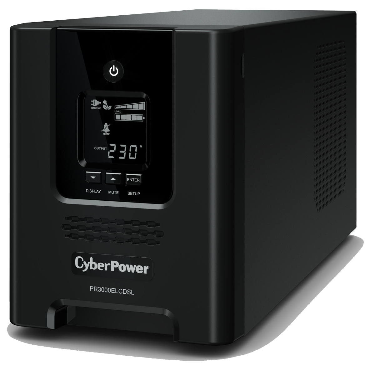 ИБП CyberPower PR3000ELCDSL, линейно-интерактивный, 3000 ВА/2700 Вт, 8×IEC C13 + 1×IEC C19