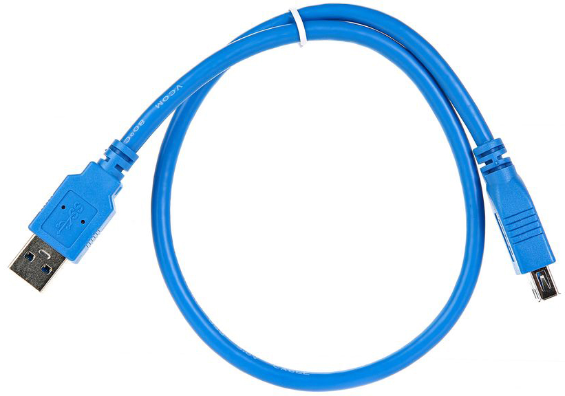 Кабель USB VCOM VUS7065-0.5M, USB 3.0 AM-AF, 0.5м