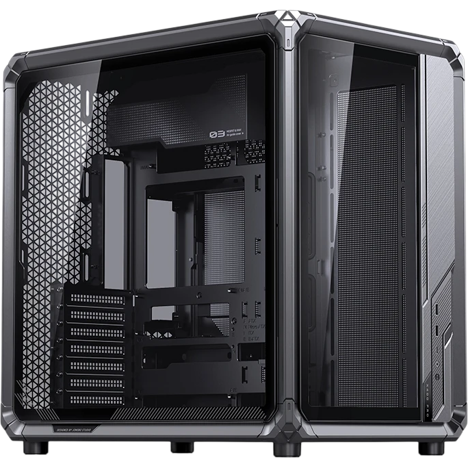 Корпус JONSBO X400 Pro, Midi-Tower, ATX/mATX/mITX, TG, серая