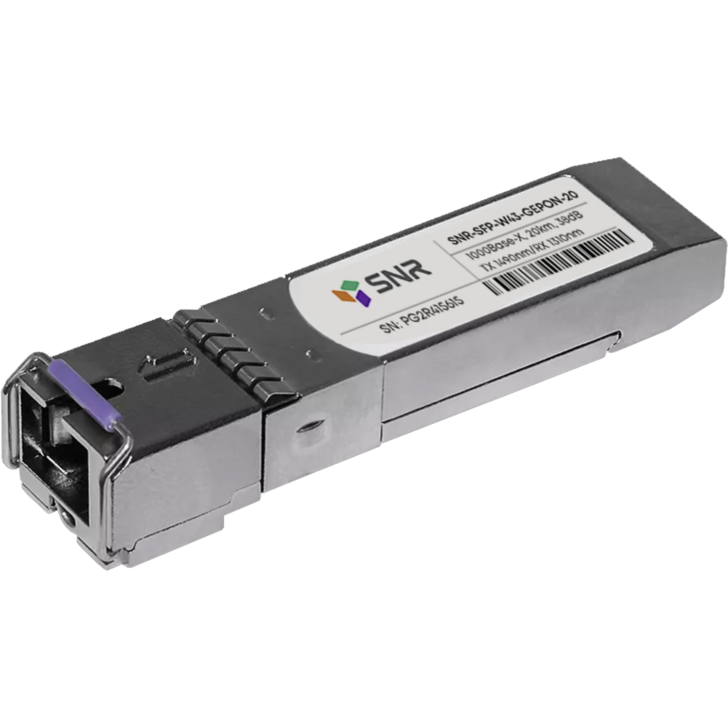Модуль SFP SNR SNR-SFP-W43-GEPON-20, 1.25G, 20км, SC