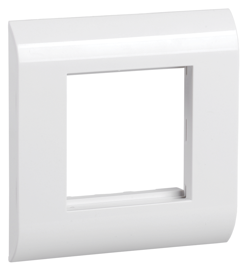 Рамка для выключателей ITK CS5-12M-P, 80×80 мм, 1 пост, белая
