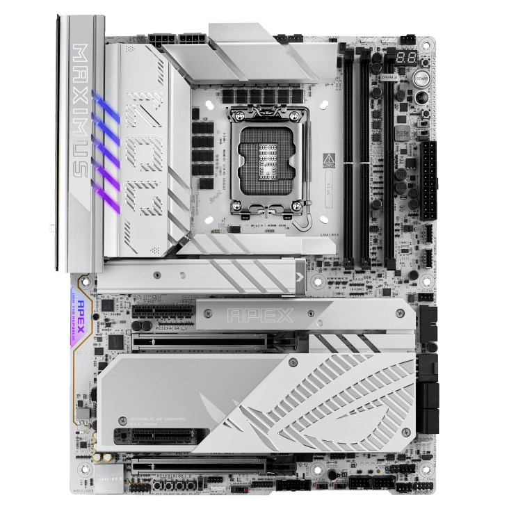 Материнская плата ASUS 90MB1IP0-M0EAY0, ROG MAXIMUS Z890 APEX, LGA1851, Z890, DDR5
