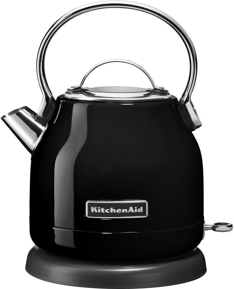 Электрический чайник KitchenAid 5KEK1222EOB Classic, 1.25 л, 2200 Вт, чёрный