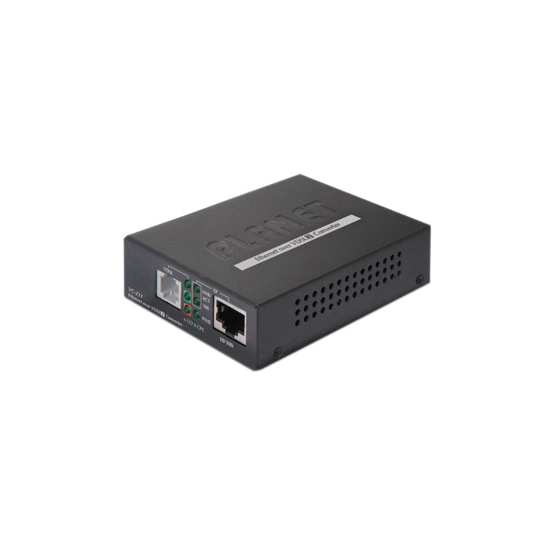 Медиаконвертер PLANET VC-231, Ethernet в VDSL2, 1×RJ-45, профиль 30a