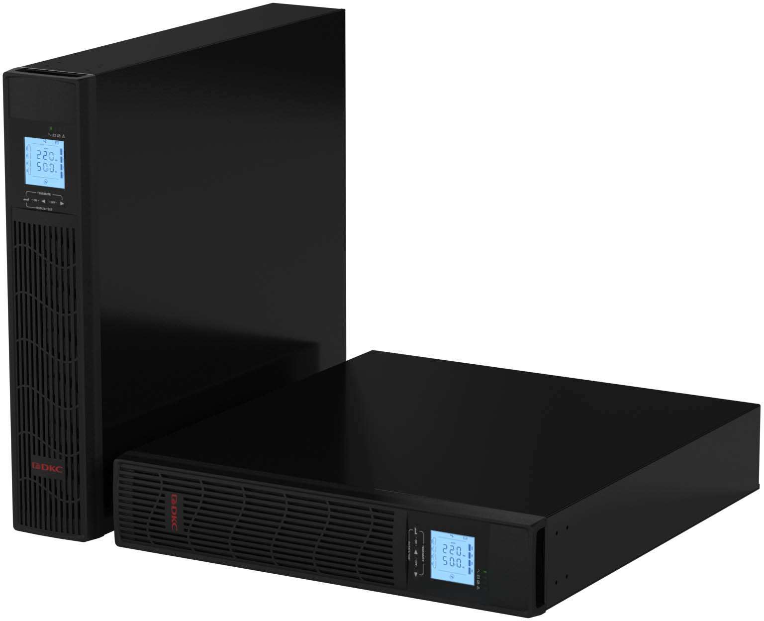 ИБП DKC INFORPRO2000IN, 2000 ВА/1600 Вт, Rack 3U, линейно-интерактивный