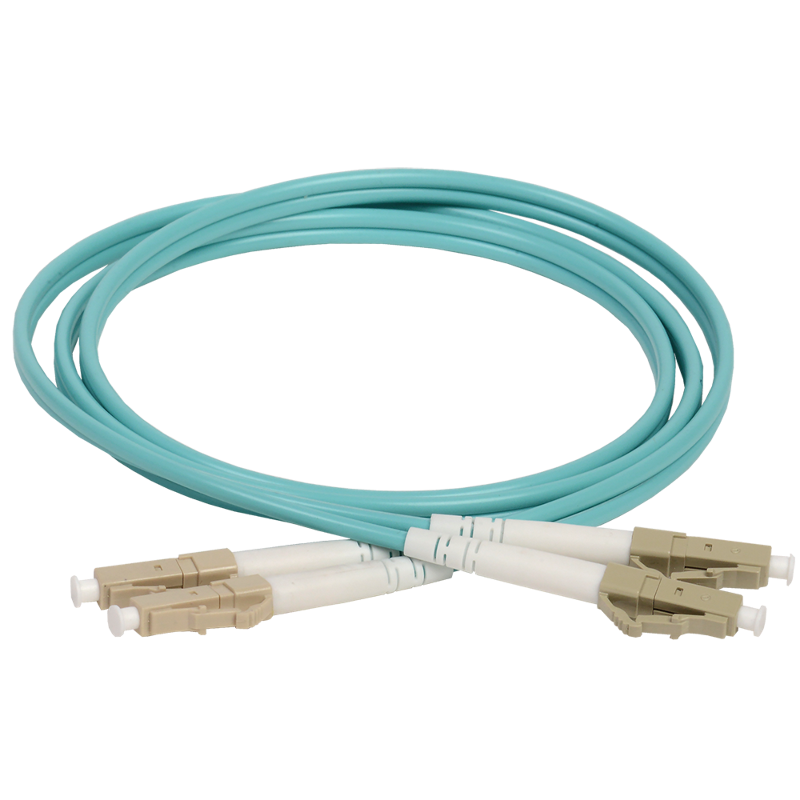 Патч-корд оптический ITK FPC5003-LCU-LCU-C2L-5M, OM3 50/125, LC/UPC-LC/UPC, duplex, 5 м