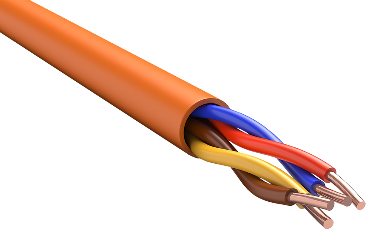 Кабель ITK FR1-01-U-3307, КПСнг(А)-FRLS 1х2х0,35, 200м