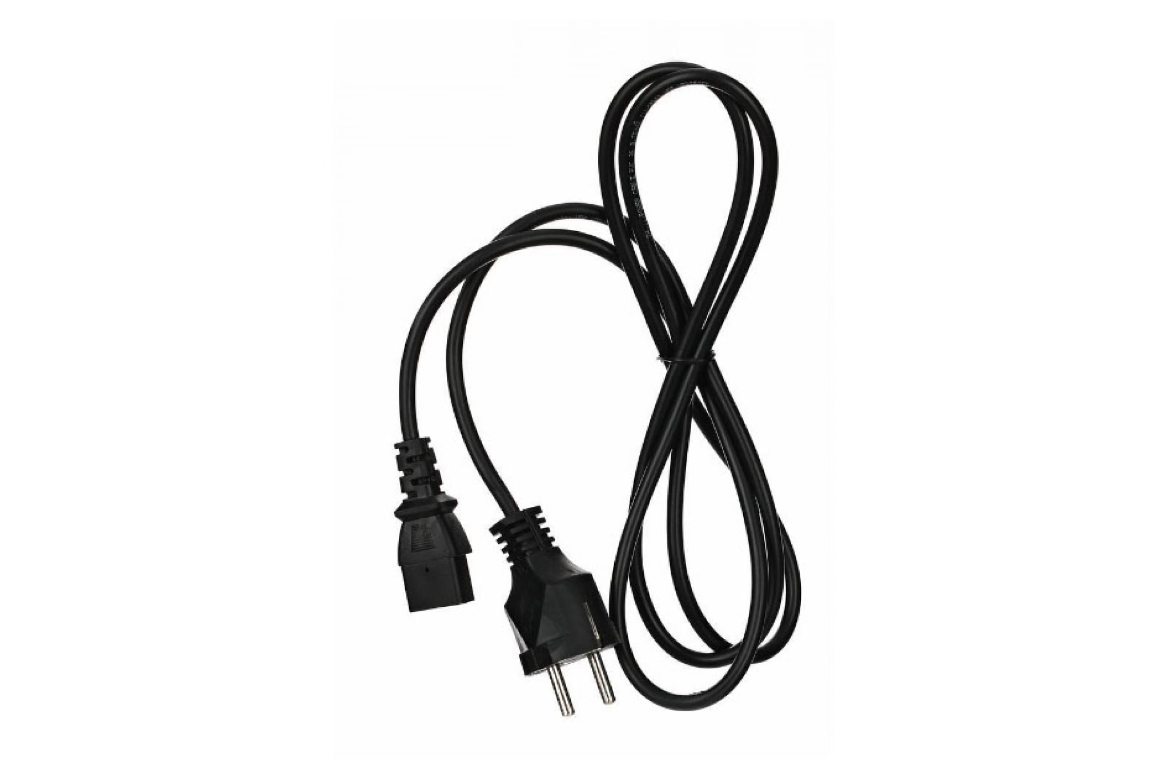 Кабель Telecom TE021-CU0.75-1.8M, CEE 7/7→IEC C13, 1.8м