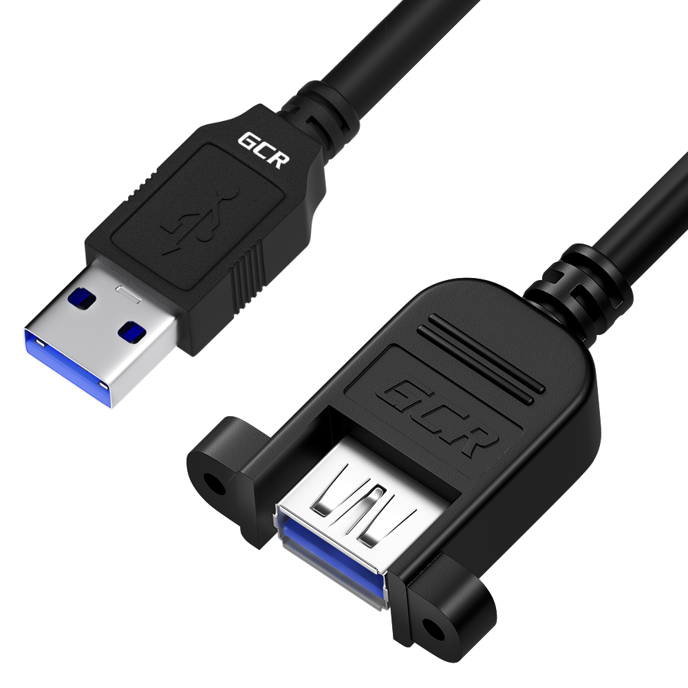 Удлинитель GCR GCR-56083, USB 3.0 AM–AF, 0.3м, 5Гбит/с