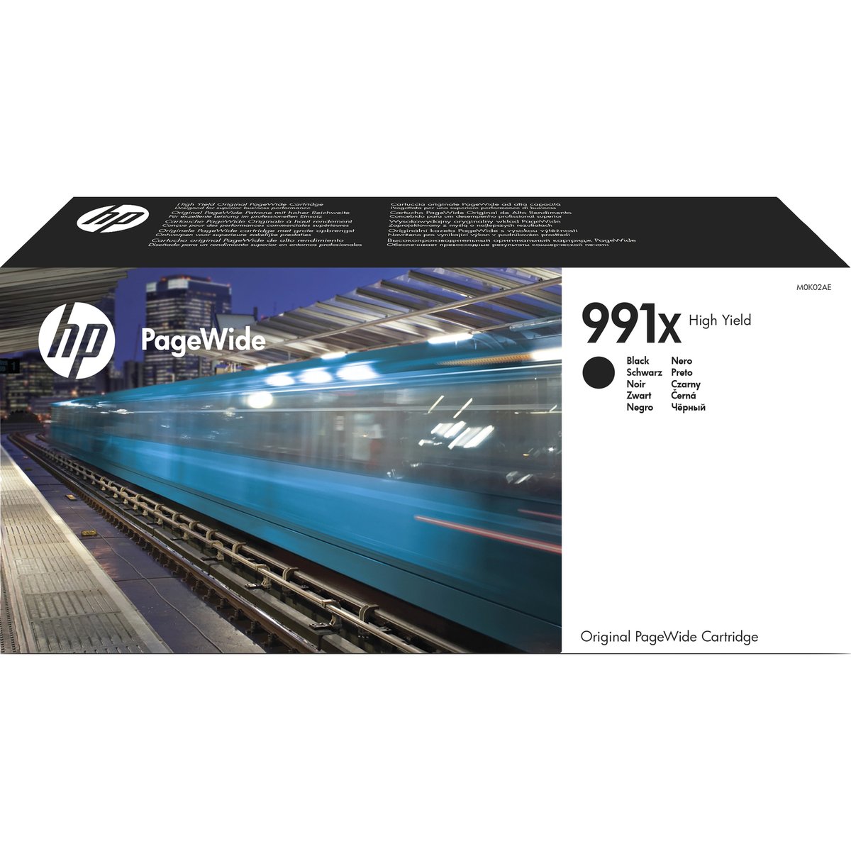 Картридж HP 991X (M0K02AE) чёрный, повышенной ёмкости, 20 000 страниц