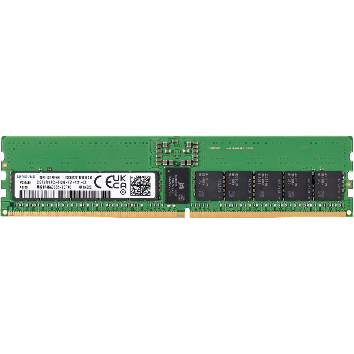 Модуль памяти Samsung M321R4GA3EB2-CCPKF, DDR5 RDIMM, 32 ГБ, 6400 МГц, ECC