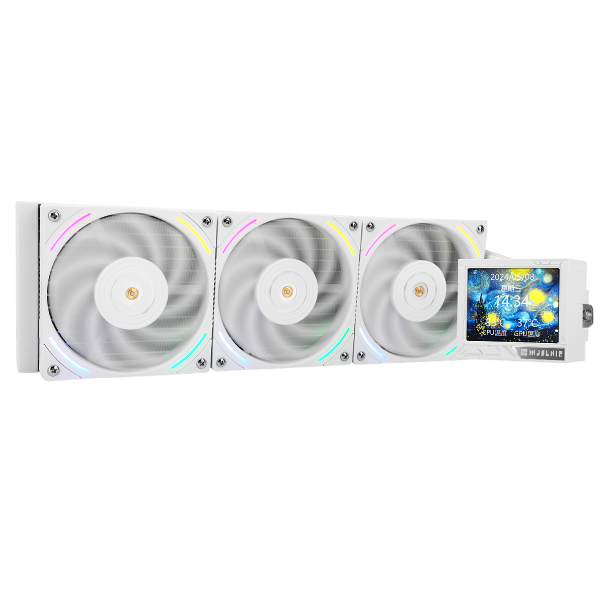 СЖО Thermalright TRMV360AW, 360мм, ARGB, 3×120мм, белый